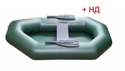 Лодка ПВХ гребная надувная Инзер 1 гр (170) НД